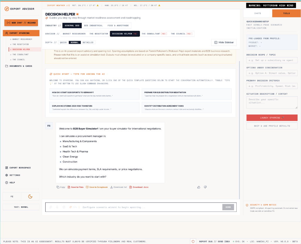 Buyer Simulator